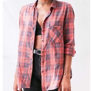 Urban Outfitters BDG Plaid Button Down Size Small